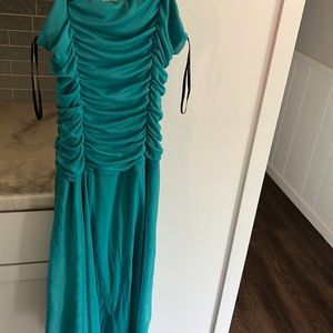 Xoxo teal dress